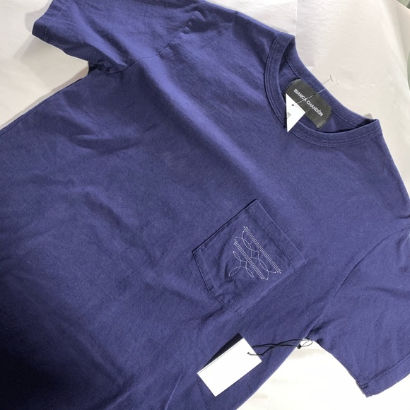 NWT auth BIANCA CHANDON western POCKET tee SUPREME